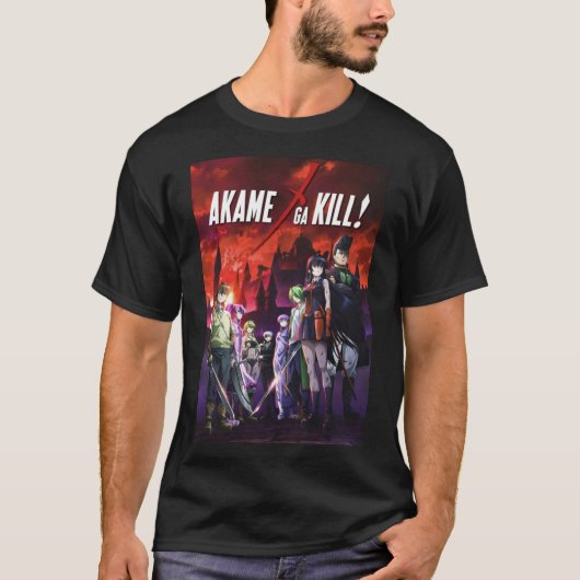 Poster Akame Ga Kill T-shirt (Voorkant)
