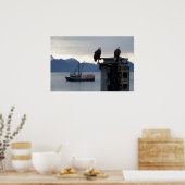 poster "Alaskan Sunset" (Keuken)