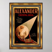 Poster  Alexander Crystal Seer theater (Voorkant)