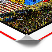 Poster: Alice ontmoet de koningin van het hart Poster (Hoek)