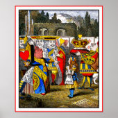 Poster: Alice ontmoet de koningin van het hart Poster (Voorkant)