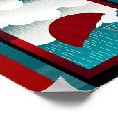 Poster-alleen voor kinderen-regenachtige dag poster (Hoek)