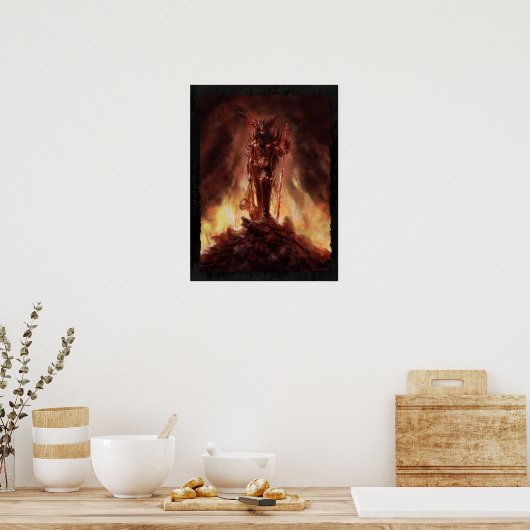 Póster Allwënn Diablo Poster (Keuken)