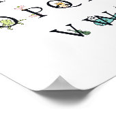 POSTER : ALPHABET CHART (Hoek)