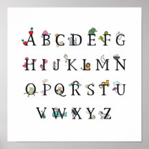 POSTER : ALPHABET CHART