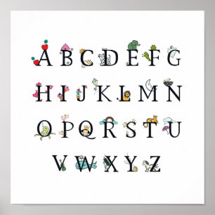 POSTER : ALPHABET CHART