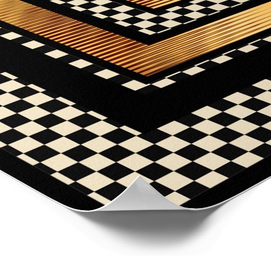 Poster  Alphonse Mucha Panel Art Nouveau (Hoek)