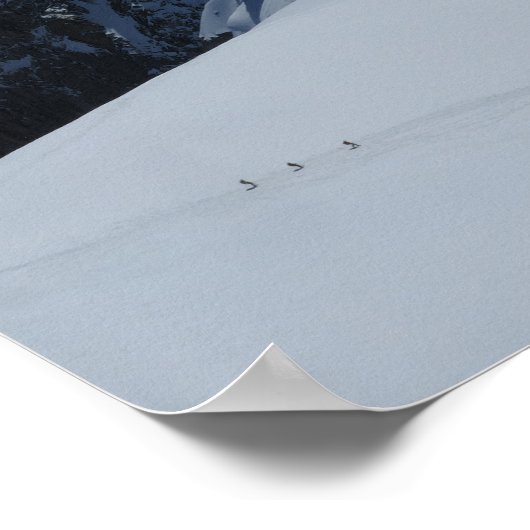 Poster Alps Chamonix (Hoek)