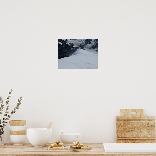 Poster Alps Chamonix (Keuken)
