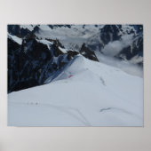 Poster Alps Chamonix (Voorkant)