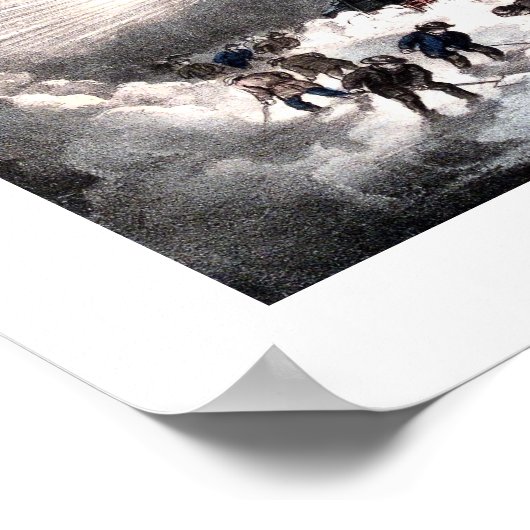 Poster - AMERIKAANS RAILWEGSCENE: SNOWBOUND (Hoek)