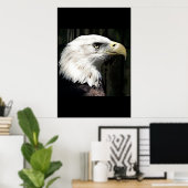 Poster Amerikaanse Bald Eagle Print Eagles Posters (Thuiskantoor)