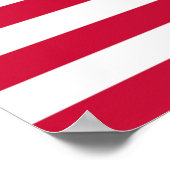 Poster Amerikaanse vlag Verenigde Staten van Ameri (Hoek)