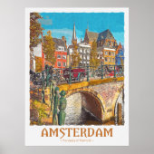 Poster Amsterdam (Voorkant)