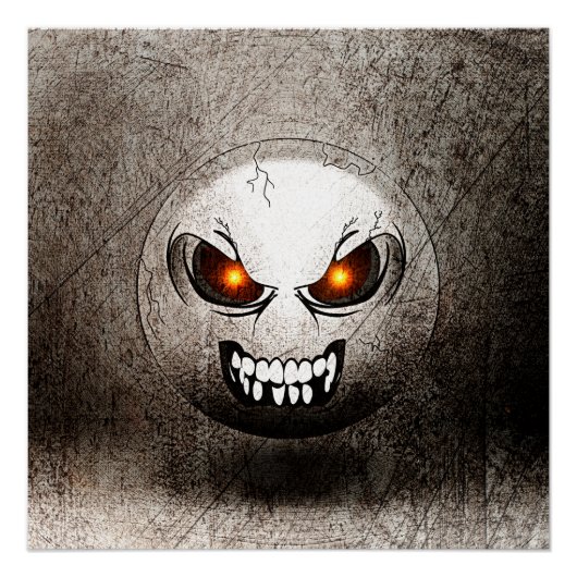 Poster Angermoji Vintage (Voorkant)