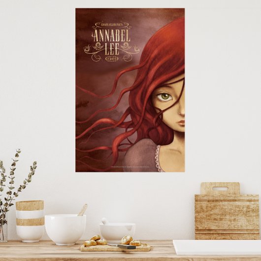 Poster "Annabel Lee" (Keuken)