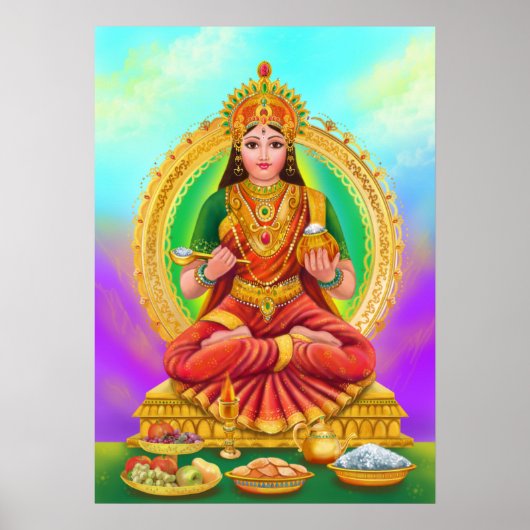 Poster Annapoorna godin (Voorkant)