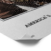 Poster Annie Oakley (kleur), politiebureau Gazette (Hoek)