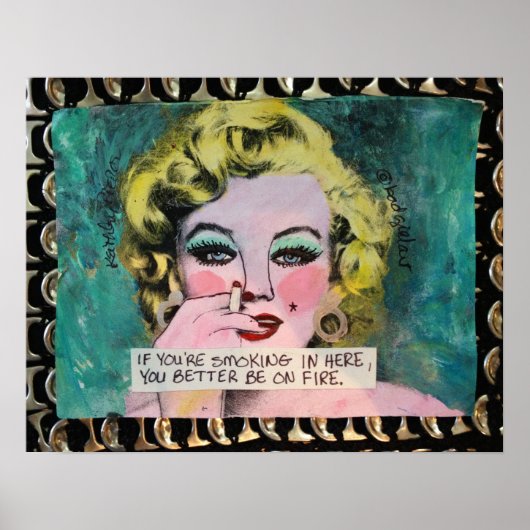 POSTER-ANTI-ROKING POSTER (Voorkant)