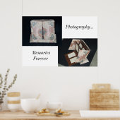 Poster/Antiek fotoalbum/herinneringen Poster (Keuken)