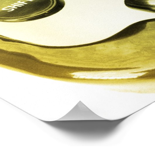 Poster  Antiek typemachine (Hoek)