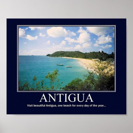 Poster Antigua (Voorkant)