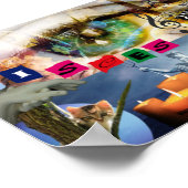 Póster Apaisado Regalo Signo Miaco Piscis Poster (Hoek)