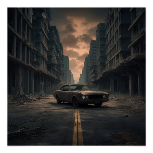 Poster Apocalypse Auto (Voorkant)