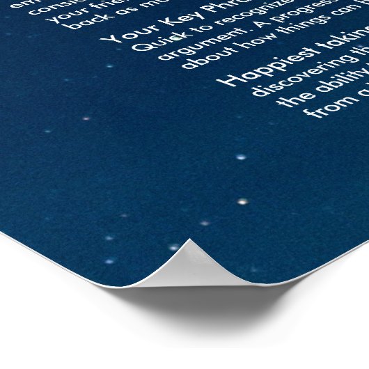 Poster Aquariuskenmerken (Hoek)