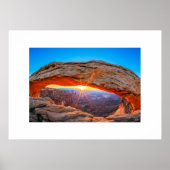 Poster Arch Rock Utah (Voorkant)