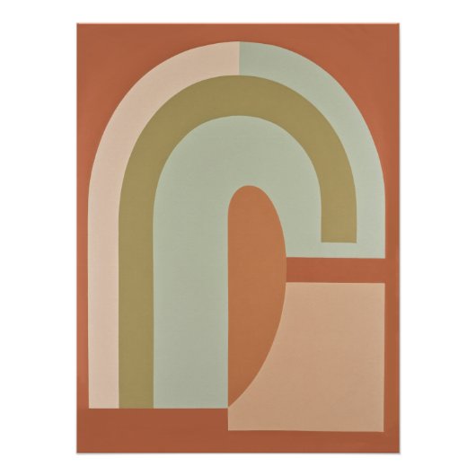 póster arcoiris boho perfect poster (Voorkant)