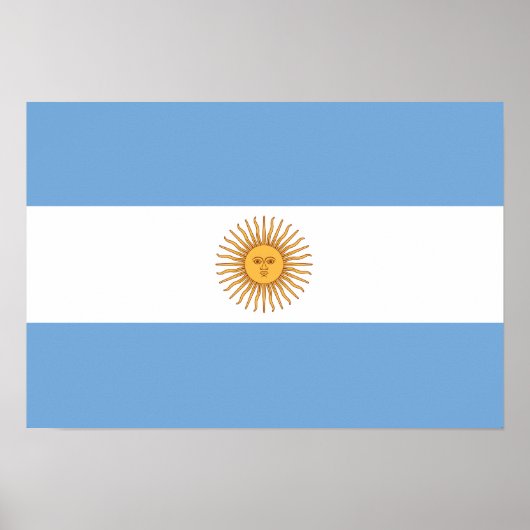 Poster Argentinië (Voorkant)