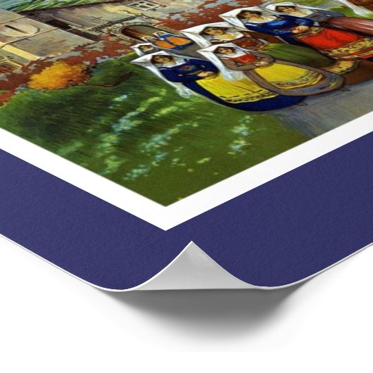 Poster  Art ABRUZZO Italië 2 (Hoek)