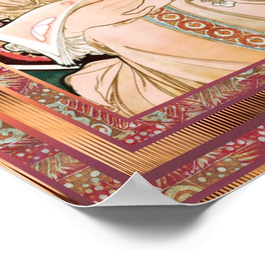 Poster Art Alfons Mucha F Champenois (Hoek)