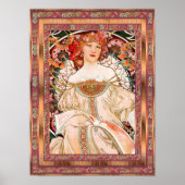 Poster  Art Alfons Mucha F Champenois (Voorkant)