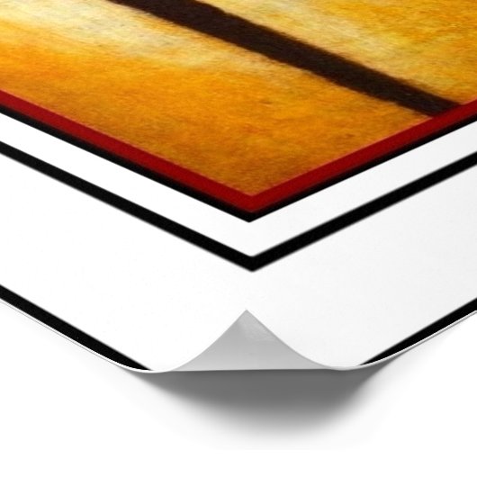 Poster  Art August Macke Indianen 2 (Hoek)