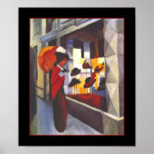 Poster  Art August Macke Pet Store (Voorkant)