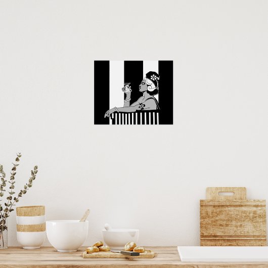 Poster  art deco (Keuken)