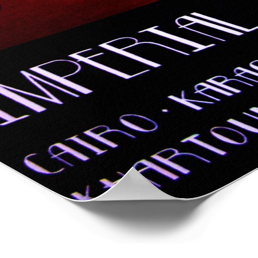 Poster - Art Deco Imperial Airways (Hoek)