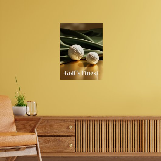 Poster Art Golf's Finest (Woonkamer 2)