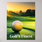 Poster Art Golf's Finest (Voorkant)