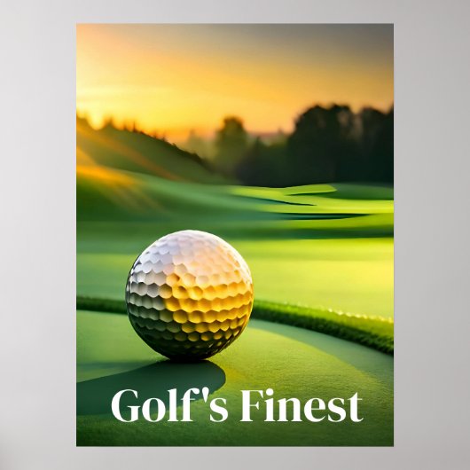 Poster Art Golf's Finest (Voorkant)