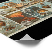 Poster- Art-Hot Air-ballonnen 10 Poster (Hoek)