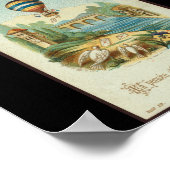 Poster- Art-Hot Air-ballonnen 20 Poster (Hoek)