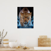 Poster Art Leopard (Keuken)