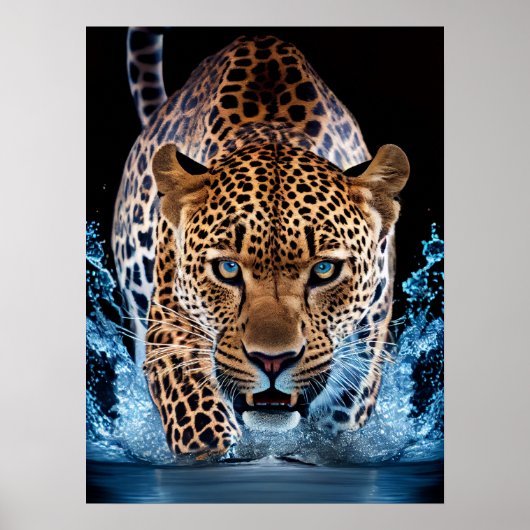 Poster Art Leopard (Voorkant)