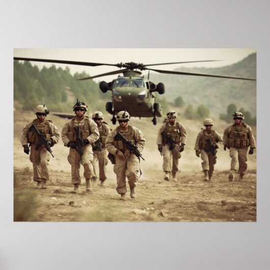 Poster Art Marines (Voorkant)