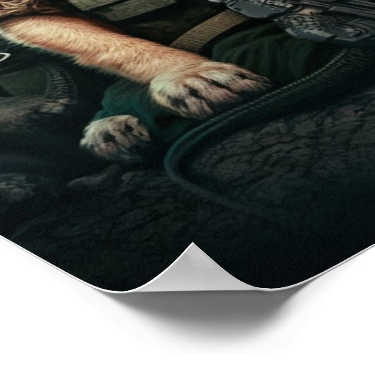 Poster Art Military Dogs (Hoek)