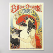 Poster - Art Nouveau Bitter Oriental (Voorkant)