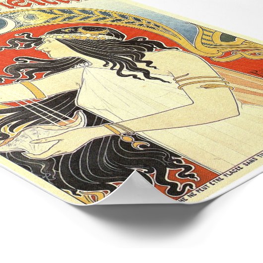 Poster - Art Nouveau Bitter Oriental (Hoek)